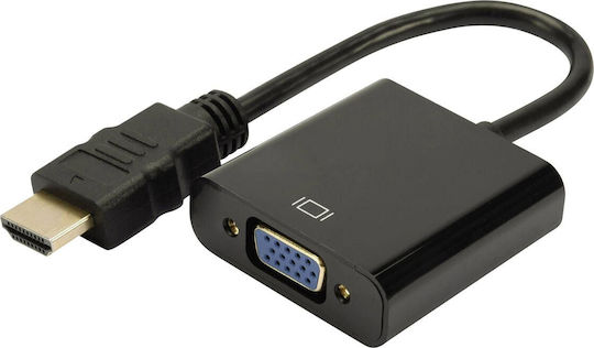 ATC Μετατροπέας HDMI male σε VGA female 1τμχ