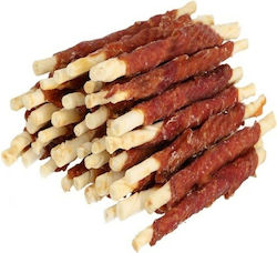 Hilton Duck Wrap White Rawhide Stick Dog Stick Small Breeds 500gr Hilton Duck Wrap White Rawhide Stick Dog Stick Small Breeds 500gr