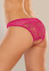 Allure Lingerie Just A Rumor Frauen Sexy Slip offenem Schritt Höschen ohne Schritt Rosa