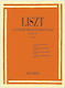 Ricordi Franz Liszt 12 Studi Trascendentali Sheet Music for Piano