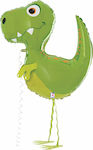 Μπαλόνι Foil Jumbo Δεινόσαυρος Πράσινο 94εκ.