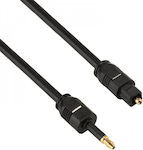 Optical Audio Cable mini TOS male - TOS male Μαύρο 5m ()