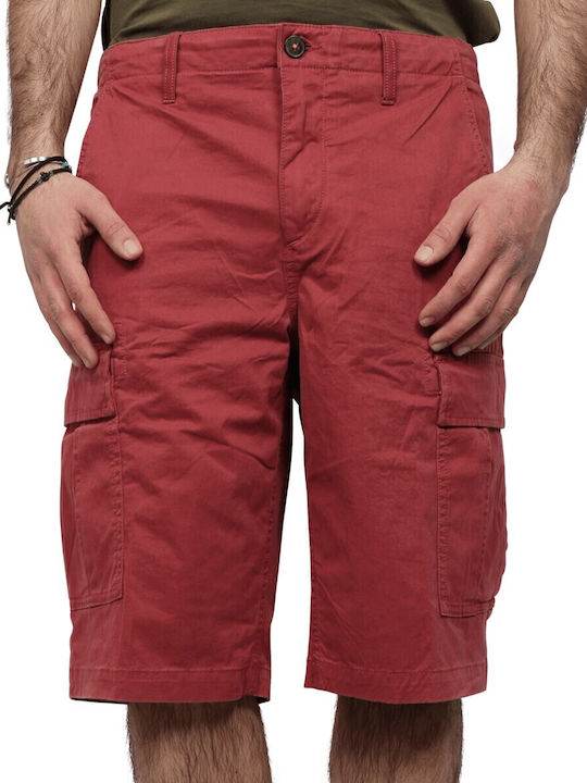 Timberland Ανδρική Βερμούδα Cargo Κόκκινη