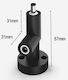 Home Lighting Mounting Bracket for Lighting Fixtures Black 77-9077