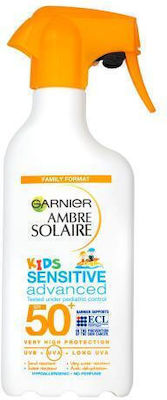 Garnier Kids Wasserdicht Kinder Sonnencreme Spray SPF50 270ml