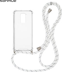 Sonique Armor Back Cover Σιλικόνης με Λουράκι R...