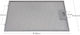 Metallic Vent Hoods Filter for Bosch Siemens 20...