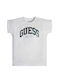 Guess Kinder Shirt Kurzarm Weiß