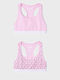 Mayoral Super Girl Set bustiere pentru copii Roz 2buc