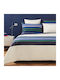Tommy Hilfiger Duvet Cover Cotton Queen 220x240 Vibe White