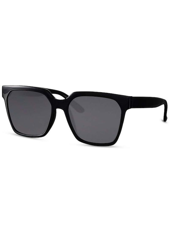 Solo-Solis Sonnenbrillen mit Schwarz Rahmen und Schwarz Linse NDL6335
