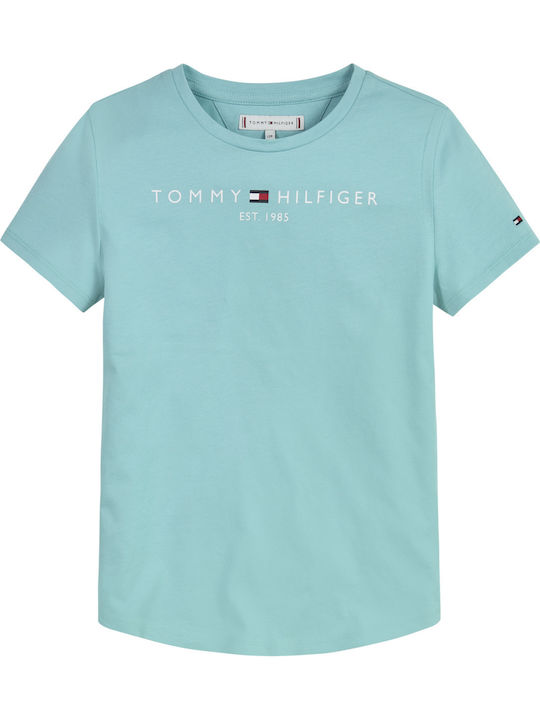 Tommy Hilfiger Παιδικό T-shirt Γαλάζιο Essential