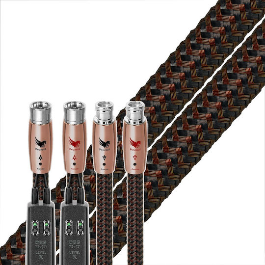 Audioquest Pegasus XLR male to XLR female 1m Cable (aq-pegxlr-1)