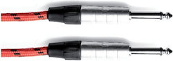 Gewa 190.516 Studio- und Musikinstrumentenkabel 6,3mm Stecker - 6,3mm Stecker Länge 3m Gewa 190.516 Studio- und Musikinstrumentenkabel 6,3mm Stecker - 6,3mm Stecker Länge 3m