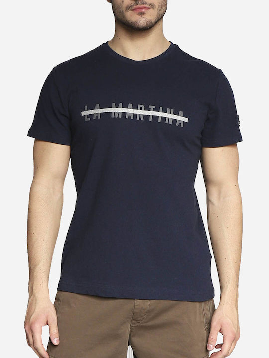 T-shirt Navy Μπλε