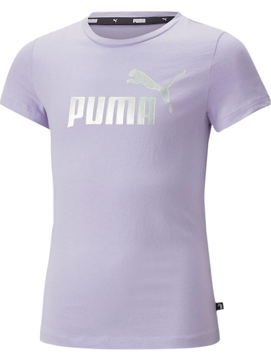 PUMA Kids' T-shirt Lilac