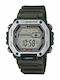 Casio Digital Men's Watch 50.7mm Chronograph Battery with Black Rubber Strap