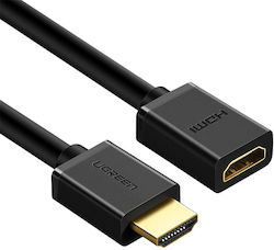 Ugreen HD107 Kabel HDMI-Stecker - HDMI-Buchse 3m Schwarz
