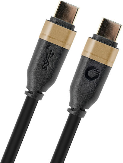 Oehlbach Data Link CC USB 3.1 Cable USB-C male - USB-C Μαύρο 1m D1C33200