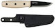 Morakniv Finn Blackblade Μαχαίρι Ash Wood σε Δερμάτινη Θήκη (S)