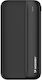 Wozinsky WPBWE1 Power Bank 10000mAh 10W с 2 USB-A порта и USB-C порт Черен
