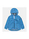 Alouette Waterproof Kids Casual Jacket short Hooded Blue