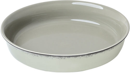 Estia Pearl Σαλατιέρα από Πορσελάνη Γκρι 23x23cm