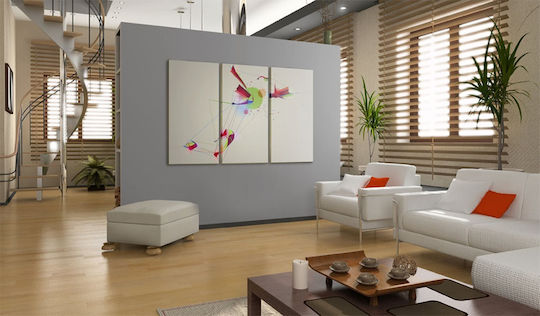 Polihome Colors & Shapes Canvas 120x80 cm