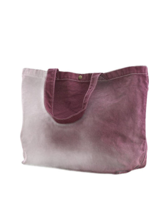 Jassz Υφασμάτινη Τσάντα για Ψώνια σε Μωβ χρώμα