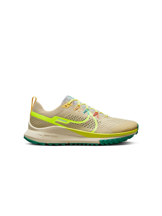 React Pegasus Trail 4 Sport Shoes Trail Running Team Gold / Baltic Blue / Stadium Green / Volt