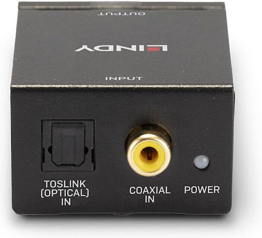 Lindy RCA Female To Coaxial Toslink Female Converter 1 Piece 70368