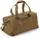 Quadra Heritage Waxed Canvas Holdall Sack Voyage 19lt Desert Sand Fabric L48xW24xH26cm