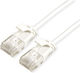 Roline U/UTP Cat.6a (Gigabit) Καλώδιο Δικτύου Ethernet 3m Λευκό