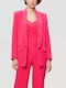 Desiree Long Women's Blazer Fuchsia