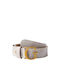 Guess Leather Women's Belt Gray