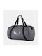 PUMA Barrel Bag Γυναικεία Τσάντα Ώμου για Γυμναστήριο Γκρι
