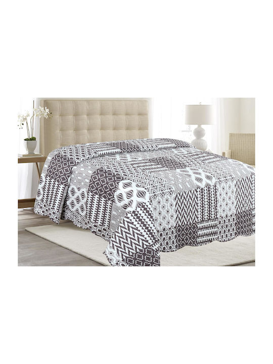 Linea Home KE172 Κουβερλί Υπέρδιπλο Microfiber Εμπριμέ 220x240cm