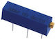 Potentiometer Trimmer Mehrgang-Potentiometer Horizontal 200kΩ 19x5mm 10Stück 01.009.0133