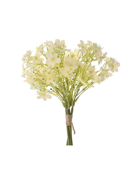 Iliadis Bouquet of Artificial Flowers Cream 38cm 1pcs