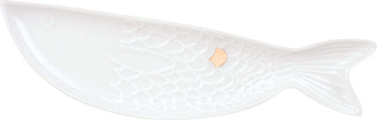 Raeder Dekorative Platte Porzellan Weiß 1Stück 15x4cm
