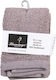 Flamingo Set 4 Hotel Washcloth Towels 30x30 cm 480gsm Gray