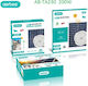 Aerbes AB-TA230 Wall Mounted Solar Light 200W Cold White 6500K with Remote Control IP54 29cmx35cmcm