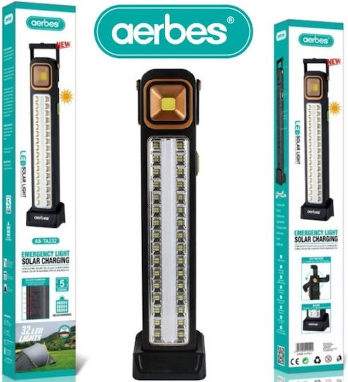 Aerbes AB-TA232 Solarleuchte Boden mit Fotokontakt 8.5cmx6cmx51.5cmcm