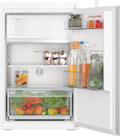 Bosch Εντοιχιζόμενο Μονόπορτο Ψυγείο 119lt Υ87.4xΠ54.1xΒ54.8εκ. Λευκό