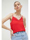 Tommy Hilfiger Women's Lingerie Top Red