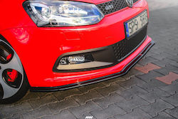 Maxton Design Spoiler Αυτοκινήτου Μπροστά Συμβατό με Volkswagen Polo Mk5 Gti