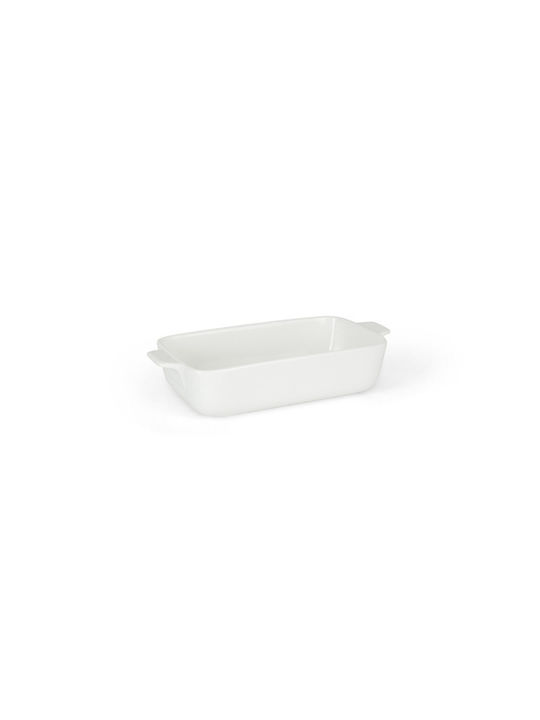 Coincasa Porcelain Rectangular Heat-Resistant Cookware 23x20cm
