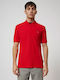 Napapijri Men's Short Sleeve Blouse Polo Red