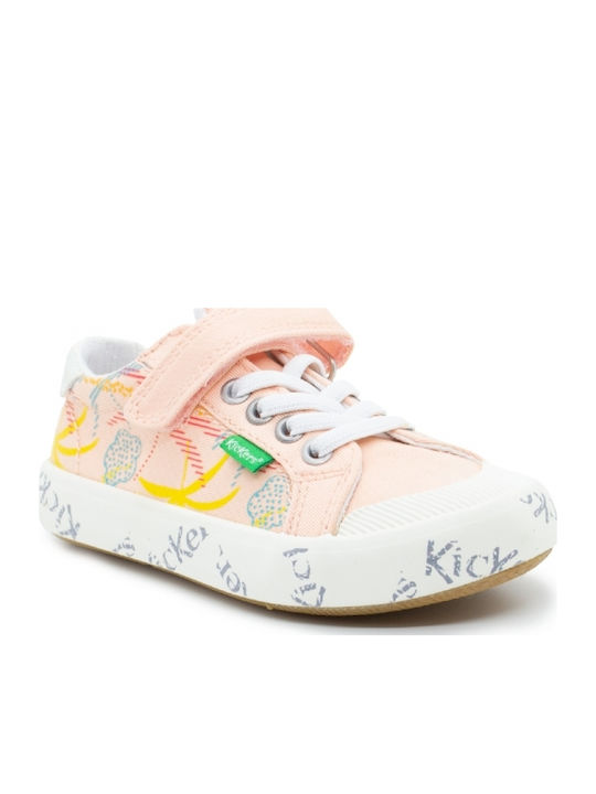 Gody Παιδικά Sneakers με Σκρατς Ροζ