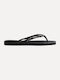 Havaianas Slim Logo Women's Flip Flops Black